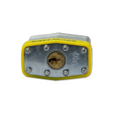 長樑鋼製千層安全掛鎖（黃）千層安全鎖 能量鎖定掛鎖 14713 - 黃色 Φ6mmH37mm