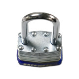 長樑鋼製千層安全掛鎖（藍）安全鋼掛鎖 安全掛鎖 上鎖掛牌 14714 - 藍色Φ6mmH37mm