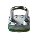 長樑鋼製千層安全掛鎖（綠色）長桿鋼掛鎖 長桿安全鋼製掛鎖 14715 - 綠色Φ6mmH37mm