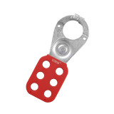 鋼製安全鎖鉤 安全搭扣 六孔鎖鉤 上鎖掛牌安全搭扣 14718 - 紅色40x115mmΦ25mm