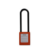 長梁絕緣安全掛鎖（橘色）長桿尼龍絕緣安全掛鎖 電氣櫃掛鎖 14683 - 橙色130x38xΦ6mm
