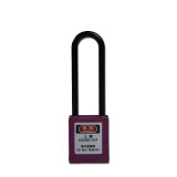 長梁絕緣安全掛鎖（紫）長桿聚酯絕緣安全掛鎖 上鎖掛牌 14684 - 紫色130x38xΦ6mm