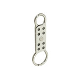 防火花鋁製雙頭安全鎖鉤 六孔鎖鉤 安全搭扣 停工扣環鎖鉤 14725 - 原色H149mm Φ25mm Φ38mm