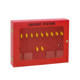 鎖具管理箱（空箱）掛鎖存放箱 掛鎖管理箱 掛鎖存放櫃 14739 - 紅色560×460×70mm