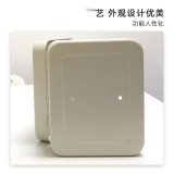 20位鑰匙箱 鋼製壁掛式鑰匙收納盒帶鎖 15458 - 灰白色200×160×75mm