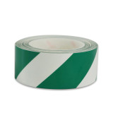 耐磨型劃線膠帶（綠/白）條紋警示膠帶 6S管理膠帶5cm×22m 15625 - 綠/白50mm×22m