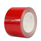 耐磨型劃線膠帶（紅色）警示膠帶 地板劃線膠帶 地標線膠帶7.5cm×22m 15627 - 紅色75mm×22m