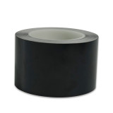 耐磨型劃線膠帶（黑）抗壓劃線膠帶 車間警示膠帶7.5cm×22m 15631 - 黑色75mm×22m