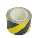 耐磨型劃線膠帶（黃色/黑色）虎紋警示膠帶 5S劃線膠帶7.5cm×22m 15632 - 黃/黑75mm×22m