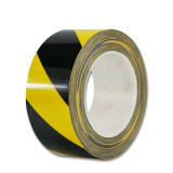 耐磨型劃線膠帶（黃色/黑色）斑馬紋劃線膠帶 5S管理膠帶5cm×22m 15650 - 黃/黑12*12*5cm