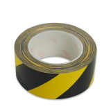 耐磨型劃線膠帶（黃色/黑色）斑馬紋劃線膠帶 5S管理膠帶5cm×22m 15650 - 黃/黑12*12*5cm