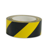 耐磨型劃線膠帶（黃色/黑色）斑馬紋劃線膠帶 5S管理膠帶5cm×22m 15650 - 黃/黑12*12*5cm
