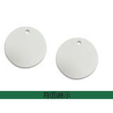 圓形塑膠號碼吊牌（100個裝）φ29mm 綠/白 編號001-100 14769 - 綠白Φ29mm