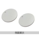 圓形塑膠號碼吊牌（100個裝）φ29mm 白/黑 編號101-200 14771 - 白黑Φ29mm