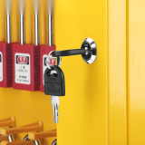 鎖具管理箱（空箱）鎖具存放箱 安全掛鎖管理箱 掛鎖櫃 14738 - 紅色560×460×70mm