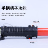 多功能交通指揮棒 交通安全緊急指揮棒 LED指揮棒 交通棒 14509 - 紅黑35mmx300mm