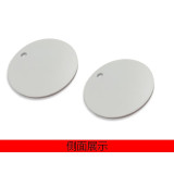 圓形塑膠號碼吊牌（100個裝）紅/白 編號001-100 φ29mm 14774 - 紅白Φ29mm