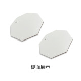 八邊形塑膠號碼編號吊牌（100個裝）φ31.8mm 紅色/白色 編號101-200 14866 - 紅白Φ38.1mm