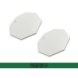 八邊形塑膠號碼編號吊牌（100個裝）φ31.8mm 綠色/白色 編號001-100 14868 - 綠白Φ38.1mm