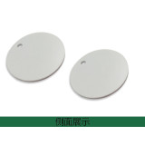 圓形塑膠號碼編號吊牌（100個裝）φ31.8mm 綠/白編號001-100 14844 - 紅白Φ38.1mm