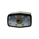 長樑鋼製千層安全掛鎖（黑色）LOTO掛鎖 鋼製掛鎖 鎖頭 14716 - 黑色鎖梁Φ6mm鎖體長37mm鎖桿長度52mm