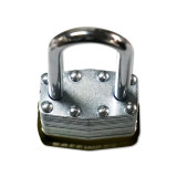 長樑鋼製千層安全掛鎖（黑色）LOTO掛鎖 鋼製掛鎖 鎖頭 14716 - 黑色鎖梁Φ6mm鎖體長37mm鎖桿長度52mm