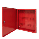 鋼製鎖具管理箱（套裝）安全鎖具箱套裝 安全鎖具站 14735 - 紅色400×465×55mm