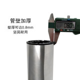 慢伸縮型伸縮帶隔離柱（2個裝）不鏽鋼一公尺線 警示隔離柱 14494-2 - 原色L2mxH910mm