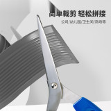 自黏式PVC樓梯防滑條（灰色）4cm*30m 樓梯階梯止滑條 大理石階梯樓梯踏步防滑條 13834 - 灰4cm*30m厚3mm