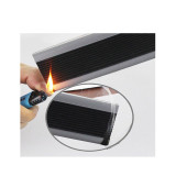 PVC樓梯包邊防滑條 辦公學校疏散通道 大理石階梯止滑條 黑灰寬5cm長25m 13863 - 黑灰2cmx25mx3mm