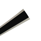 PVC樓梯包邊防滑條 辦公學校疏散通道 大理石階梯止滑條 黑灰寬5cm長25m 13863 - 黑灰2cmx25mx3mm