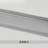 鋁合金樓梯包邊防滑條（紅）長度1.5m 幼兒園踏步收邊條 階梯包角 鋁合金止滑條 13866 - 紅色4.5x1.8cmx1.5m