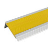 鋁合金樓梯包邊防滑條（黃色）長度1.5m 階梯踏步防滑條 學校樓梯階梯包邊防滑條 13867 - 黃色150*4.5*1.8cm