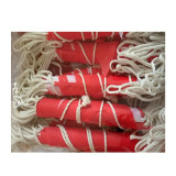 電力安全施工警示圍旗 長度20m 電力安全警示旗 電力施工三角彩旗 安全施工隔離旗 13930 - 紅白L20m