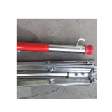 電力安全圍網支架 電力安全圍網傘式支架 電力施工不鏽鋼安全圍網支架 警示隔離網支架 13932 - 本色H1.2m