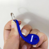 28位元金屬鑰匙盤（含鑰匙圈）房間鑰匙管理盤 金屬鑰匙板 不鏽鋼鑰匙收納板 鑰匙管理圈 13995 - 本色13cmx15cm