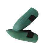 工業抗疲勞護膝（5副裝）墨綠色 加厚抗疲勞護膝 園藝工護膝 EVA緩衝減震護膝 勞保用品 13838 - 墨綠色19x15x1.3cm