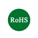 ROHS標籤（480片裝）Φ3cm 銅版紙不乾膠 歐盟認證標籤 ROHS環保標章 歐盟綠色環保標誌 13555 - 綠色Φ30mm
