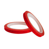 安全帽警告反光貼 夜間電動摩托車反光膠帶 紅色 1cm*8m 2卷裝 13302 - 紅色10mmx8m