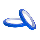 安全帽警告反光貼 夜間電動摩托車反光膠帶 藍色 1cm*8m 2卷裝 13301 - 藍色10mmx8m