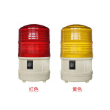 磁吸式警示燈 警報燈LED頻閃乾電池無聲警告燈 安保崗亭警報燈 工程車警燈信號燈 黃色 16162 - 黃色