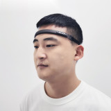 止汗帶 矽膠導汗帶勞動工業止汗帶頭戴防汗頭箍 黑色SCQP 企業可客製化 13652 - 黑色適用頭圍：50cm-80cm