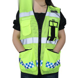 升級款反光背心 警示反光背心 安全衣反光馬甲安全衣交通升級馬甲 13663 - 漁網布料均碼