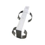 滅火器固定架 車載船用滅火器固定支架 滅火器掛架3-4kg不鏽鋼搭扣式 - 本色