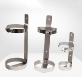 滅火器固定架 車載船用滅火器固定支架 滅火器掛架5-6kg不鏽鋼搭扣式 - 本色