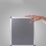 壁掛式鎖匙箱 鋁合金鑰匙管理箱 鑰匙盒 壁掛鑰匙櫃 含鑰匙牌32位 1C00056 - 本色265x55x320mm