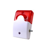 有線聲光警器 喇叭可調聲音大小 220v有線聲光警報器 1G00005 - 本色73x124x47mm