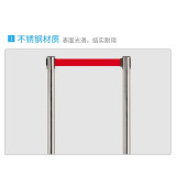 一公尺欄桿 隔離帶伸縮帶警戒線 銀行飯店商場排隊護欄 銀色3公尺線 1B00009 - 銀色