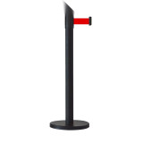 一米線欄桿 隔離帶伸縮帶警戒線 銀行飯店商場排隊護欄 黑色3米線 1B00010 - 黑色