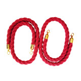 迎賓球禮賓柱掛繩圍籬 一公尺線護欄圍籬桿 小號紅麻繩1.5公尺鈦金鉤 1B00021 - 鈦金鉤